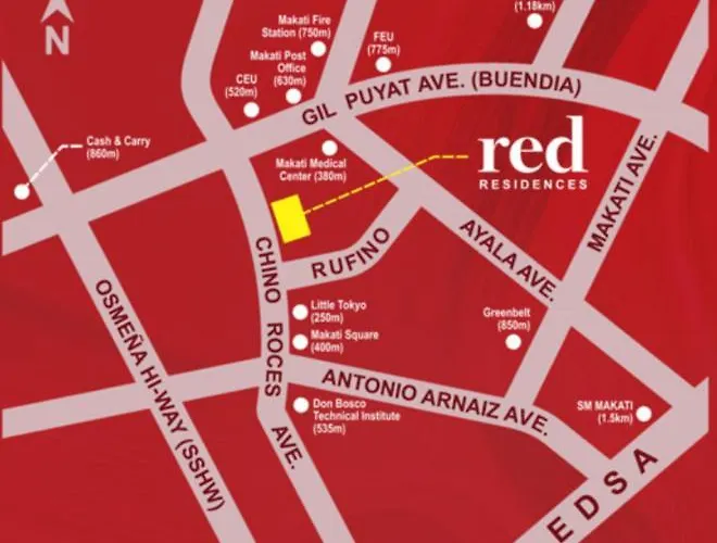 Deluxe With Parking In Red Residences Chino Roces Ave, Makati By Prime Manille